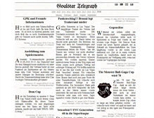 Tablet Screenshot of news.goalstar.de